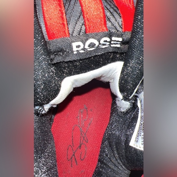 Vintage Adidas D Rose 6 Boost Red Women’s Chicago Bulls Basketball - Picture 5 of 8